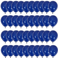 40pcs 5/10/12inch Luminous Blue Latex Balloons Navy Blue Helium Air Balloon Birthday Wedding Decoration Party Balloon Supplies