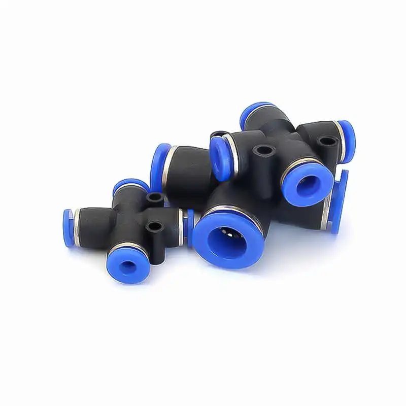 Pneumatic Fitting Tube Connector Fittings Air Quick Water Pipe Push In Hose Quick Couping OD 4mm 6mm 8mm 10mm 12mm Multiple type