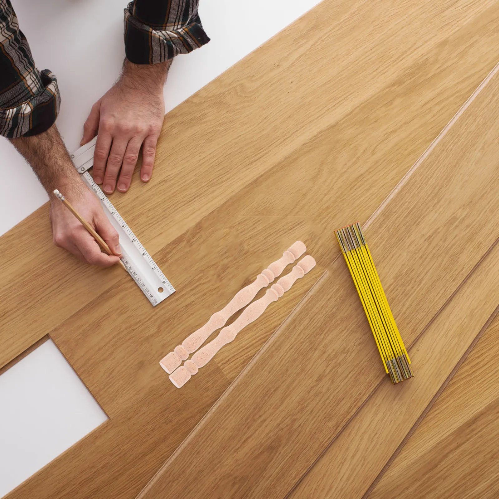 

2pcs Small Wooden Roman Column Pillars Unfinished Pine Spindles For Home Decor Corridor Furniture Crafts Diy Projects Wood