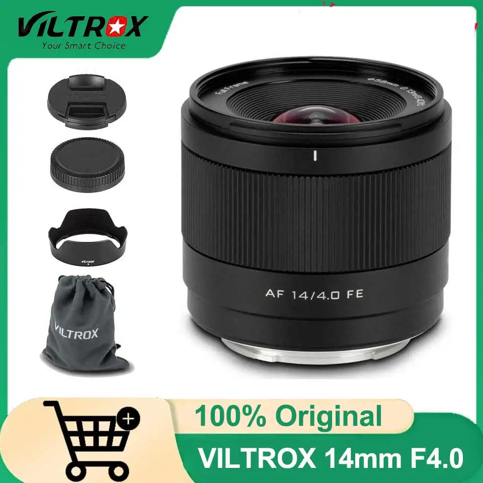 

Объектив Viltrox 14mm F4.0 Air с автофокусом, полнокадровый, с большой апертурой, для портретной съемки, для камер Nikon Z и Sony E-mount