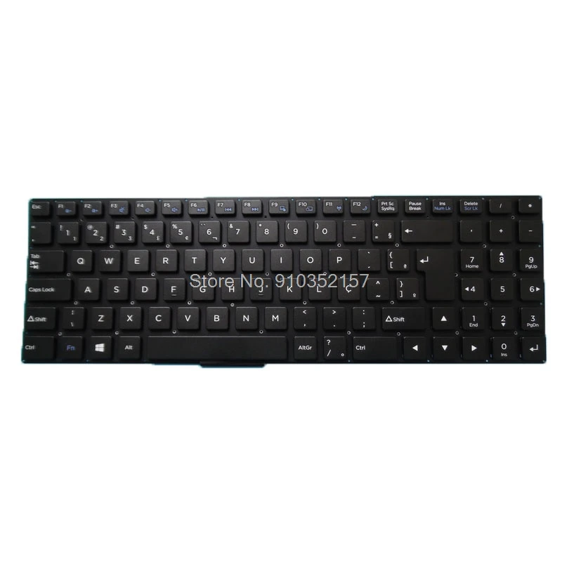 Imagem -02 - Teclado do Reino Unido para Positivo Mp12c98pa-f516 82r-15a2404214 Mp-12c96gb-f515 82r-15a040-4064 Mp-12c96pa-f516 82r-15a040-4084 br la