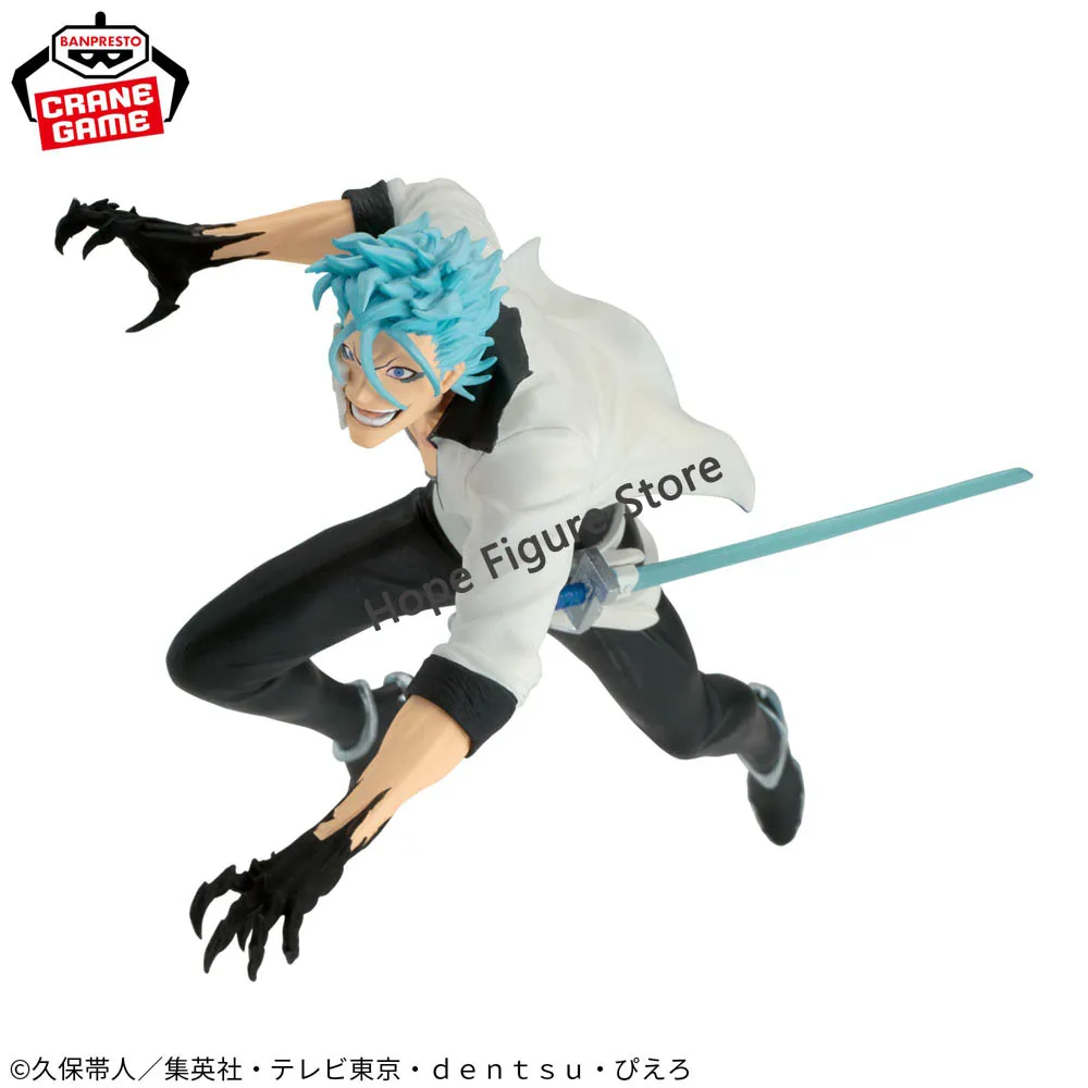 In Stock Original BANPRESTO VIBRATION STARS Bleach Grimmjow Jaegerjaques Figure Anime Model Genuine Boxed Toy