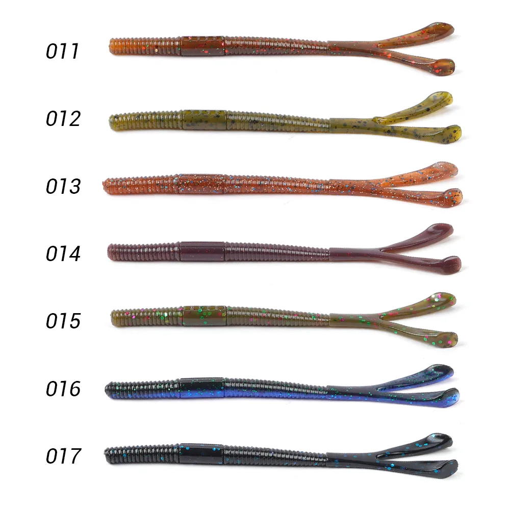 NOEBY Ultra Thin Worm 11cm 2.4g Stick Worm Soft Plastic Lure Finesse Bait Silicone Bass Pike Fishing