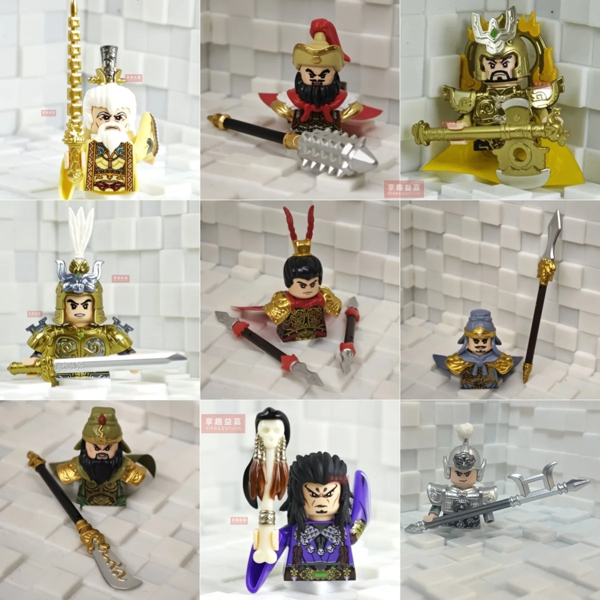 

4.5CM Medieval Ancient Times Swordsman Magician Building Blocks DIY Action Figures Bricks Toys Gifts