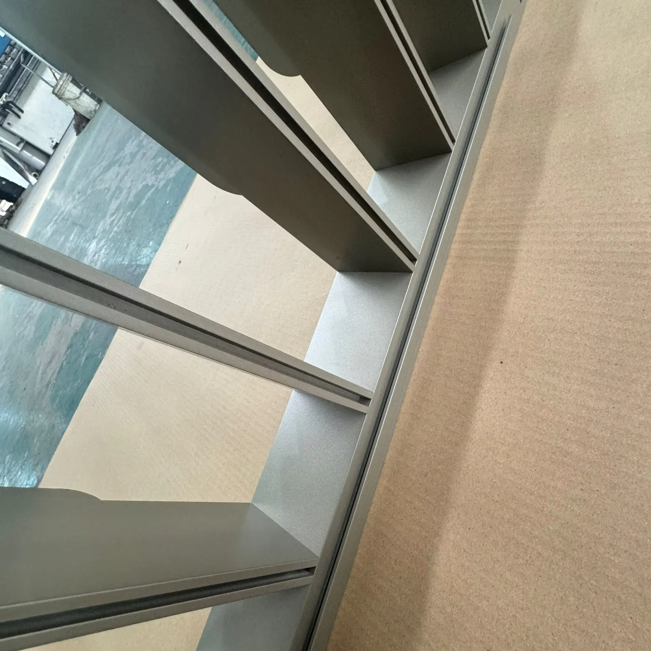 التخصيص الحديثة شرفة درابزين مخصص السلامة الخارجية المعادن مترو الانفاق بارك نهر درابزين الدرابزين #6