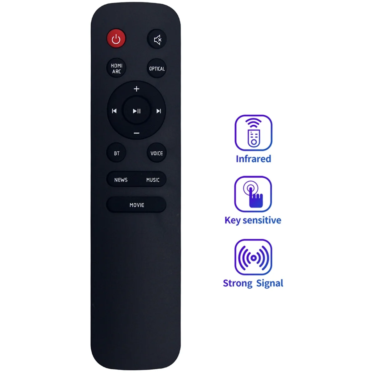 N36R_DURABLE Remote Control Replacement for JBL Cinema Soundbar
