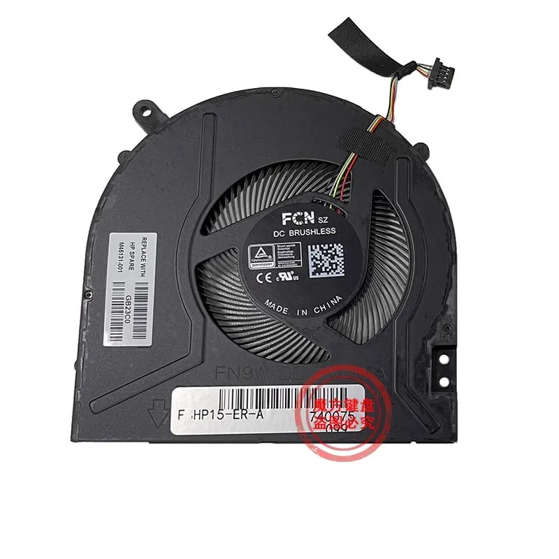 New CPU Cooler Fan for HP Pavilion X360 15-ER 15T-ER TPN-W147 M45131-001 Laptop Fan