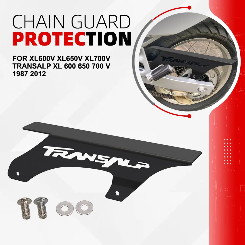 

FOR Honda XL600V XL650V XL700V Transalp XL 600 650 700 V 1987 2012 Motorcycle Accessories Chain Belt Guard Cover Protector