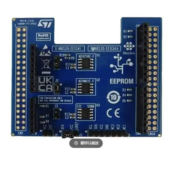 

X-NUCLEO-EEICA1 Standard I2C EEPROM memory M24256E ESP32