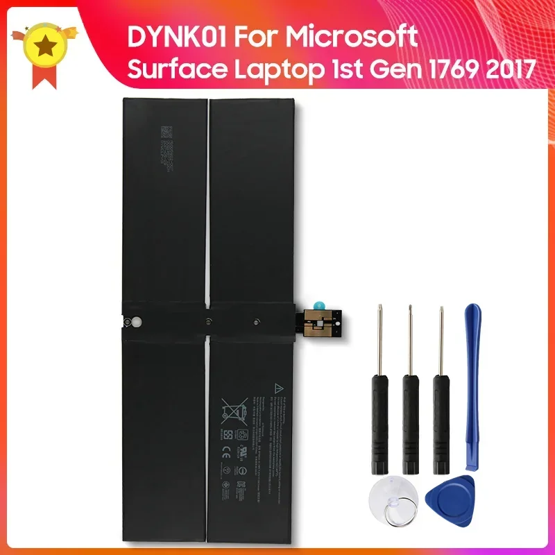

Replacement Battery DYNK01 5970mAh For Microsoft Surface 1st Gen 1769 2017 G3HTA036H High Quality Batteries 8.8V With Tool