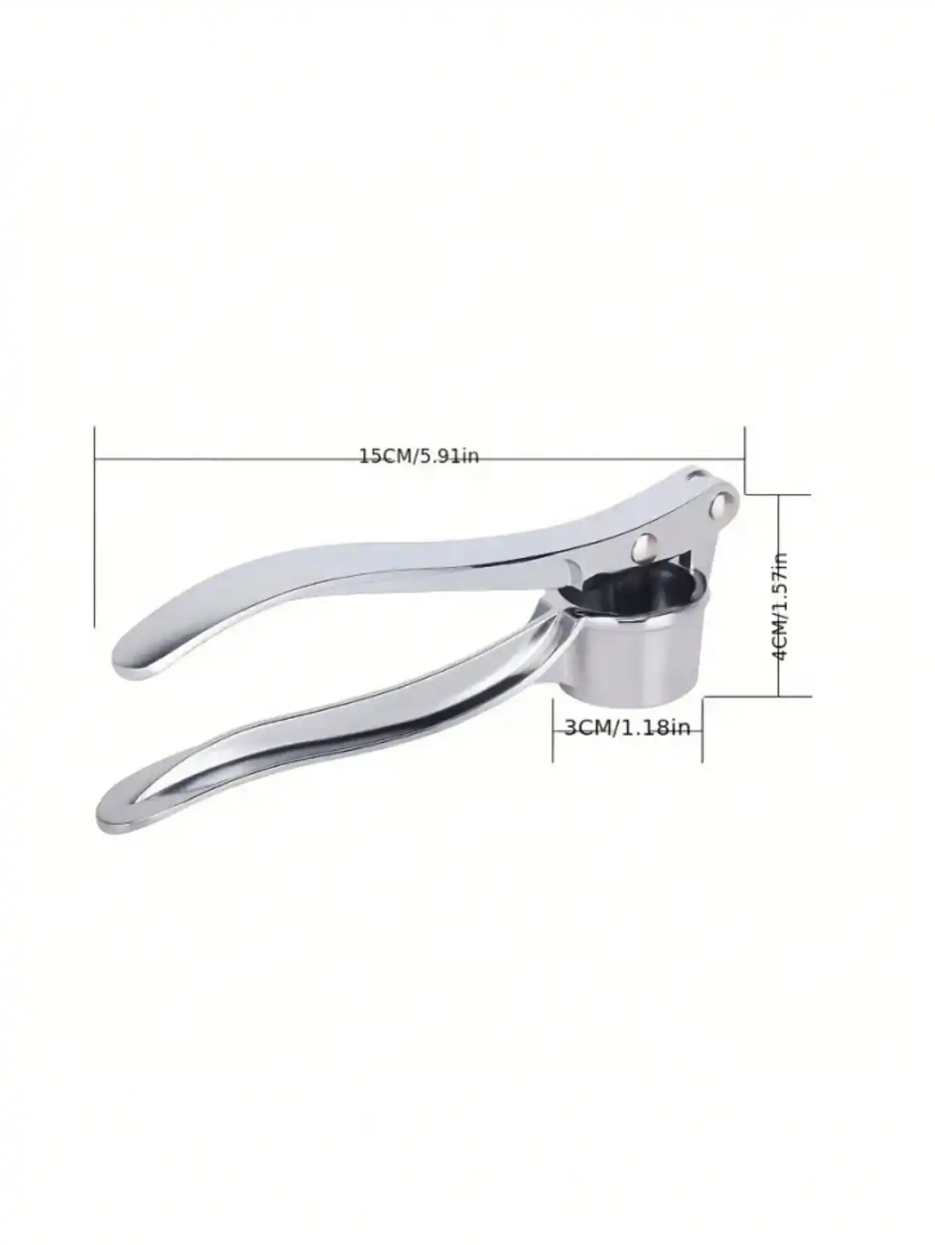 1pc, Garlic Press Washable Garlic Crusher Ginger Juicer Garlic Masher, Garlic Minver, Kitchen Supplies, Kitchen Gadgets