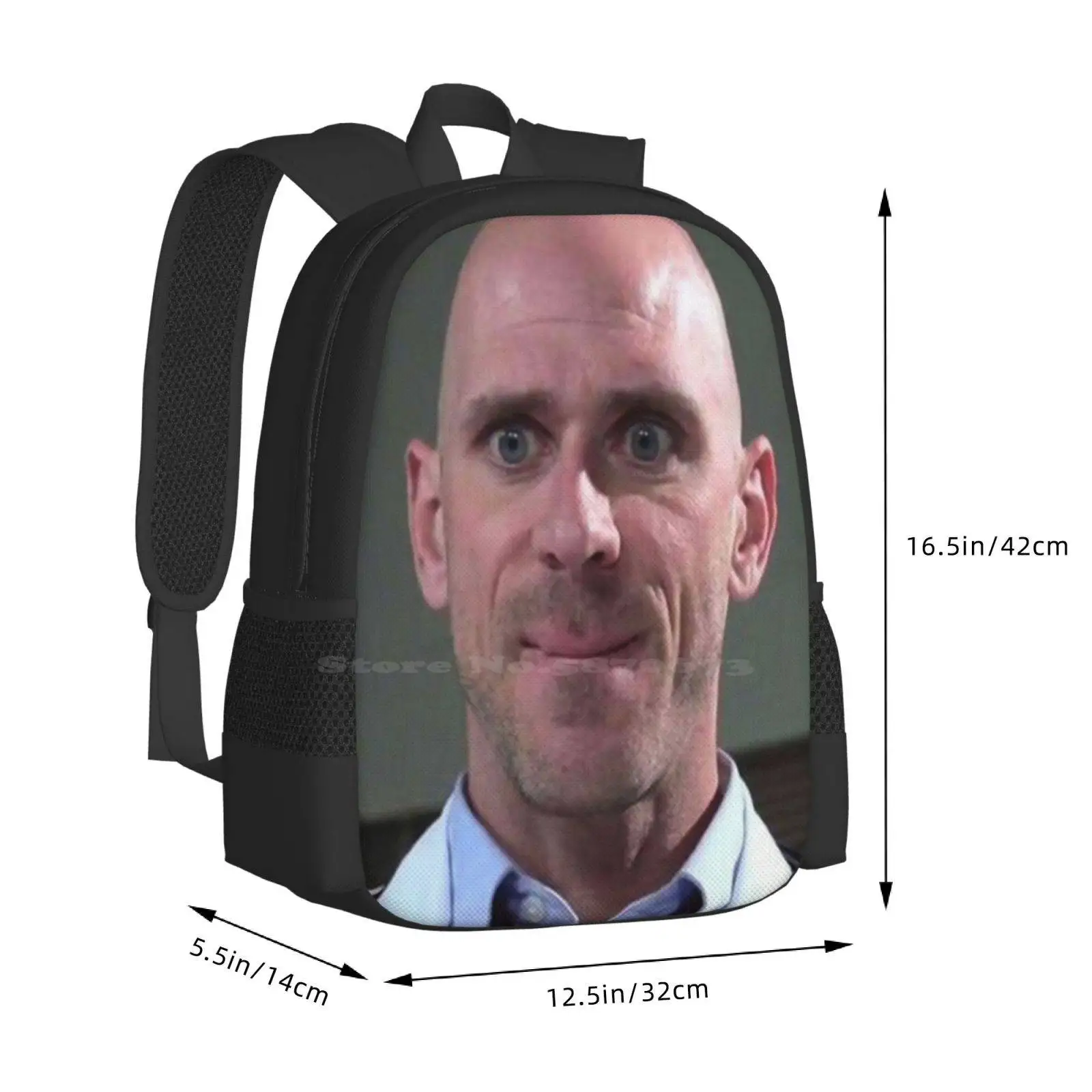 Johnny Sins Mmmm Teen College Student Backpack Pattern Design Bags Johnny Sins Jonny Sins Jhonny Sins Kissa Mmm Memes Gang