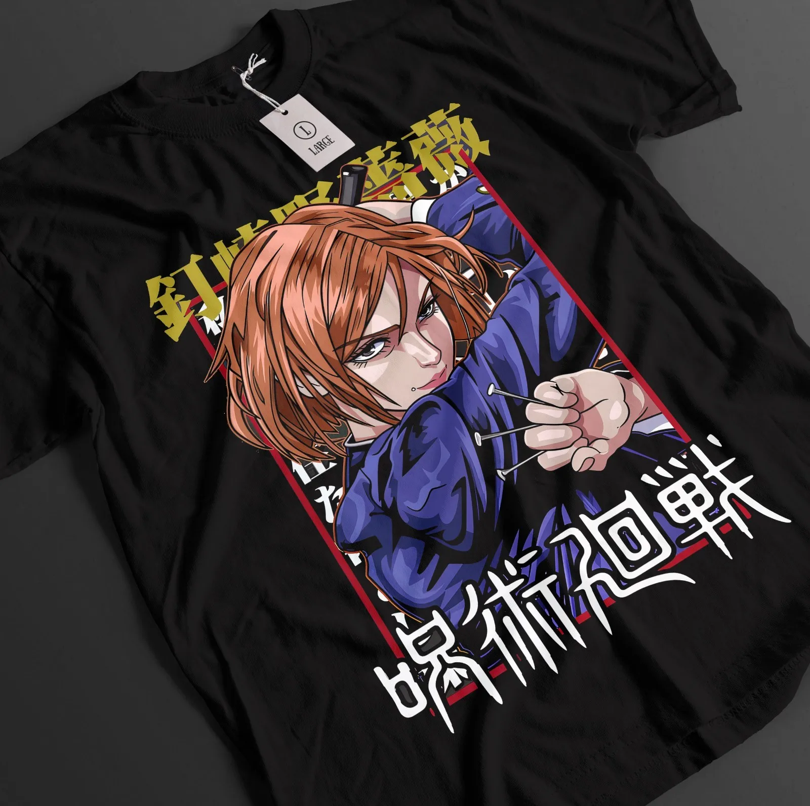 Jujutsu Kaisen Shirt Nobara Kugisaki T-Shirt Sukuna Mahito JJK Anime Unisex Tee