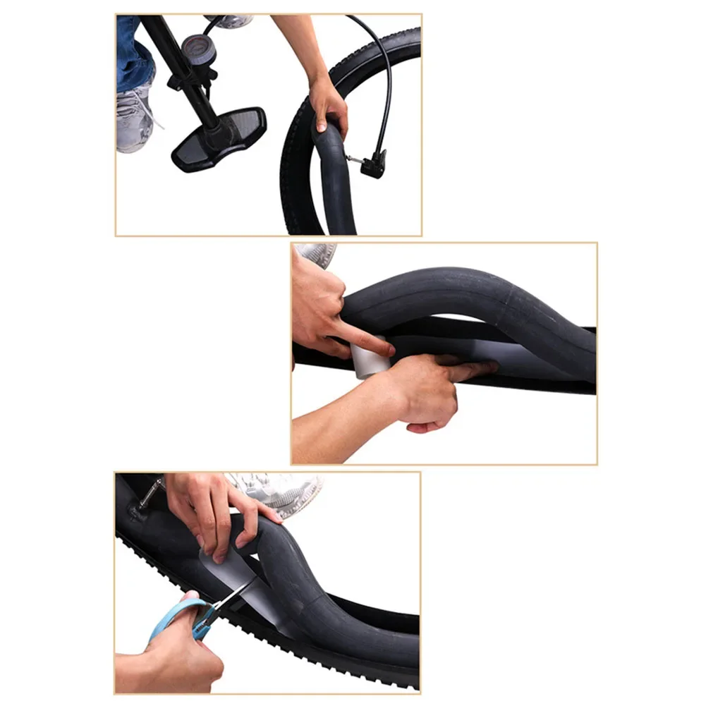 Bicycle Tire Liner Protection Pad Puncture Proof MTB Mountain Bike Tire Stab Pad Anti-rolling Inner Tube Tires Mat 700C