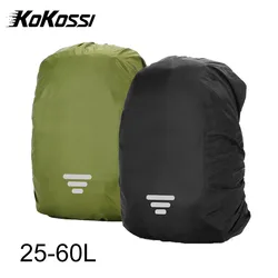 KoKossi Waterproof Backpack 25-60L Rain Cover Outdoor Sport Rain Cover Case Bag Outdoor Camping Hiking Dust Cover For Schoolbag