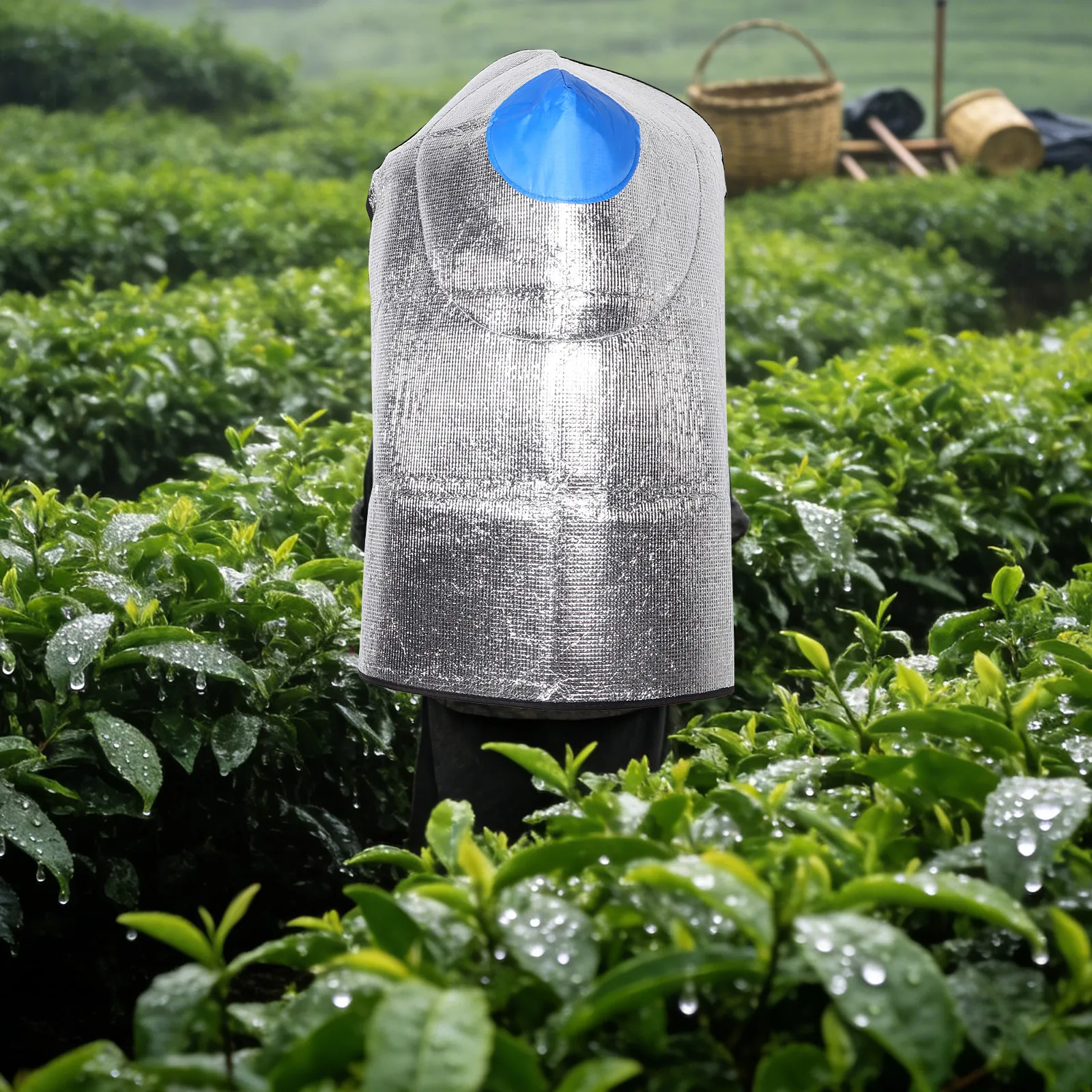 Agriculture Farming Hats - Mantella Impermeabile a Forma di Cappello