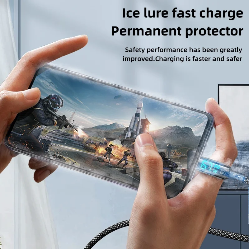 100W PD Fast Charging Data Cable Type C USB Cable For iPhone15 pro Huawei Xiaomi Samsung USB C Mobile Phone Data Cable Wire Cord image 6