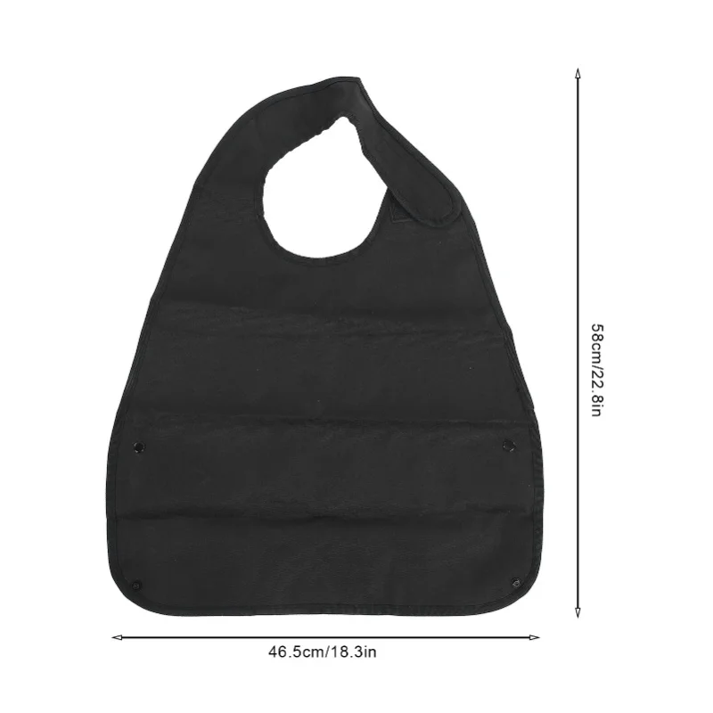 Adult Bibs Waterproof Soft Apron Adult Poly Bibs Long Clothing Protector For Elderly