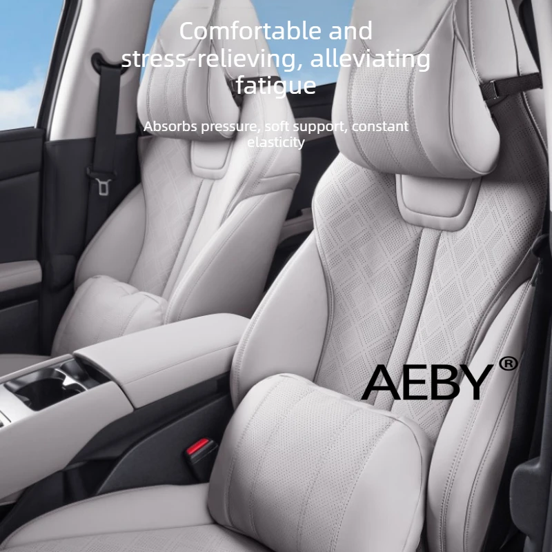 For BYD Atto 2 Smart Driving Editio 2024-2025 Car Neck Pillow & Lumbar Support,Memory Foam Headrest Cushion,Interior package