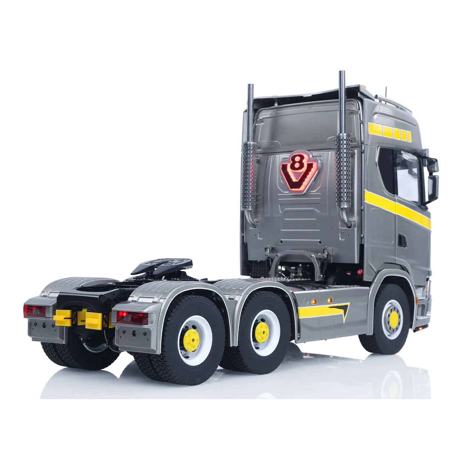 770S TOUCAN 1/14 RC Tractor Truck RTR 3Speed Lorry 6X6 Metal Chassis Axle Locks Smoke Sound Light Chassis Suspension ST8 Battery