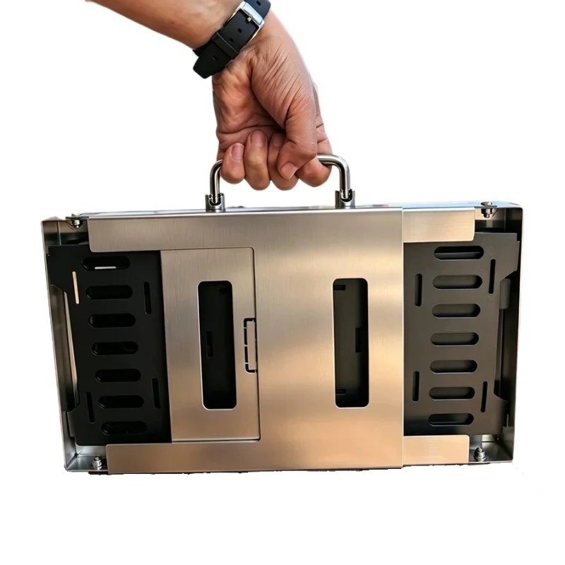 Extra thick, hot rolled sheet GB 6mm thick carbon steel tenon and mortise insert grill grill skewers outdoor barbecue