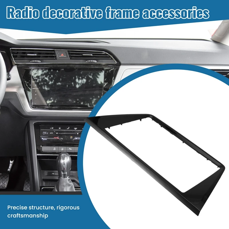 5TD858069G For VW Touran 5T 9.2Inch Car Radio CD Frame Screen Decorative Frame 5TD 858 069 G