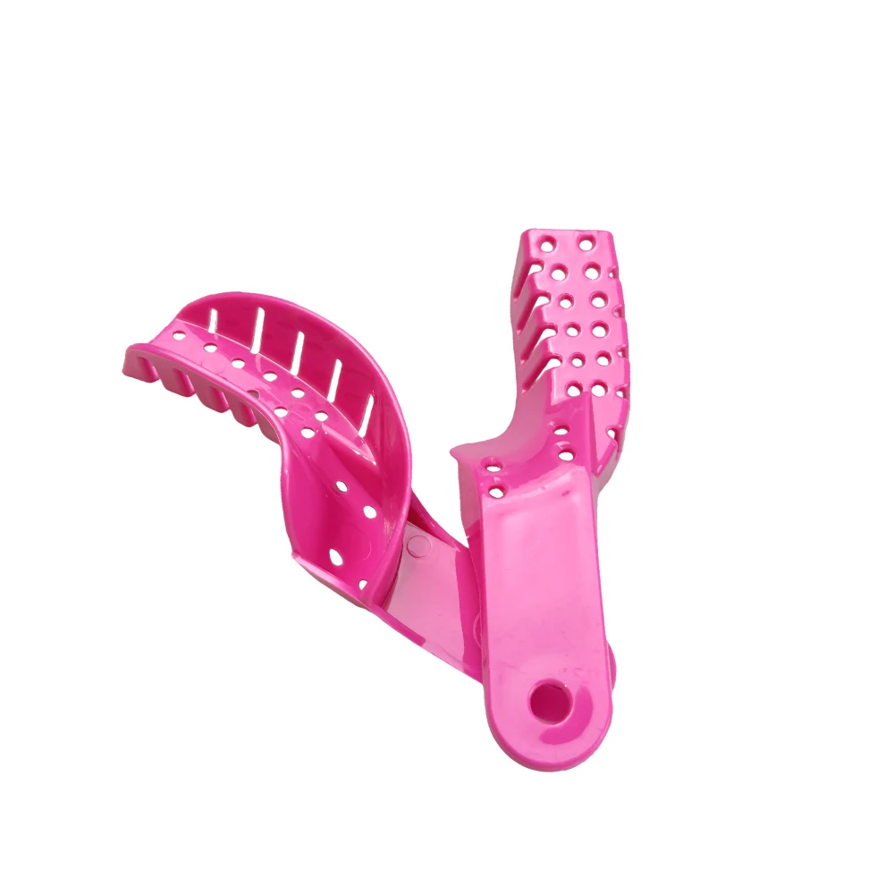 

10 Pcs Dental Impression Trays Dentist Impression Durable Plastic Colour Teeth Holder Trays Tools Lab Dentistry Accessory Tools