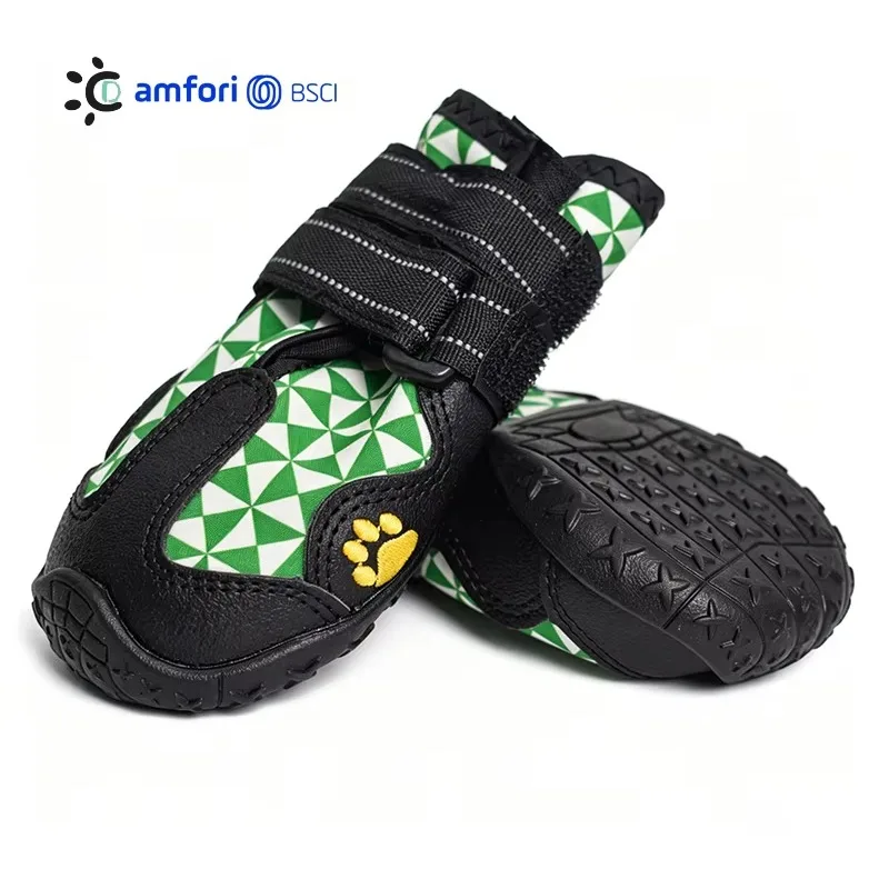 Waterproof Sport Dog Shoes Breathable for Hot Pavement Outdoor Walking Factory Direct Sell Pet Paws Protector 8 Size