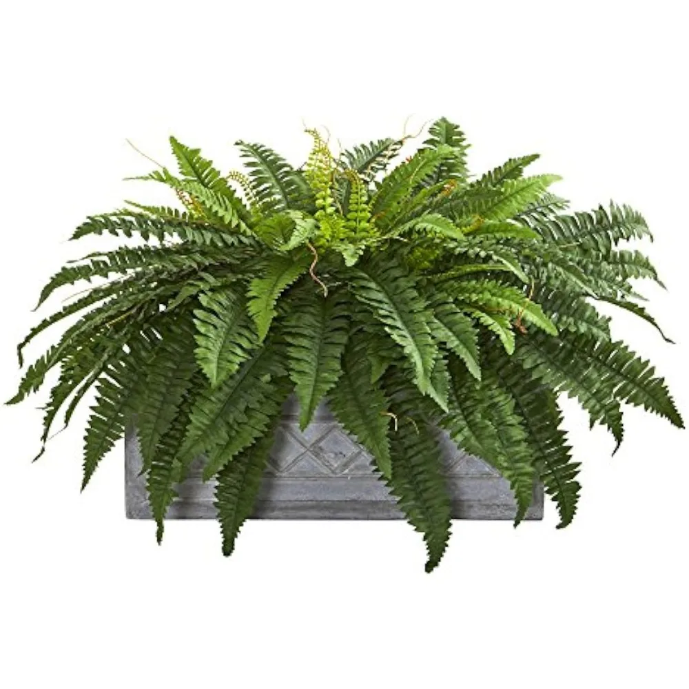 

Almost Natural Artificial Plants in Stone Flower Pots