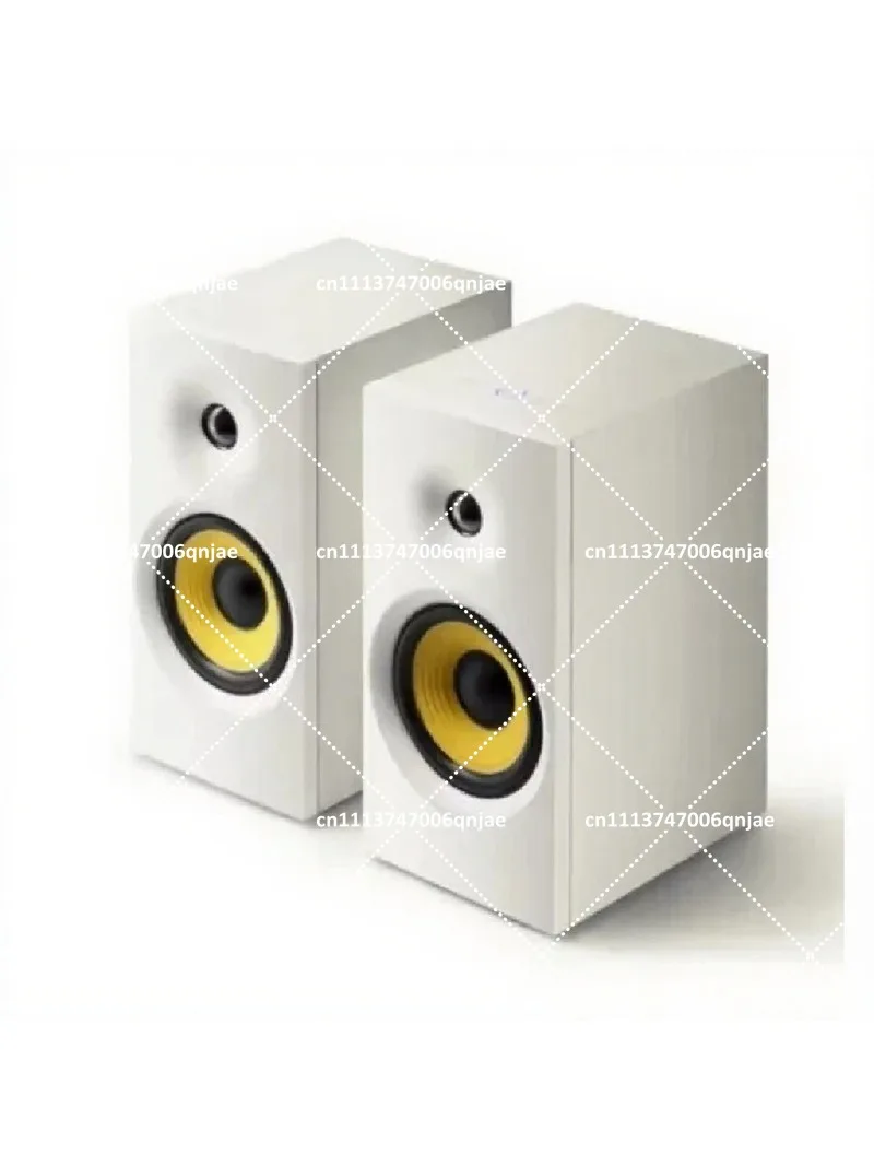 Wooden Active Desktop Computer Speaker BT 5.0 Multimedia Subwoofer 25W 100-240V