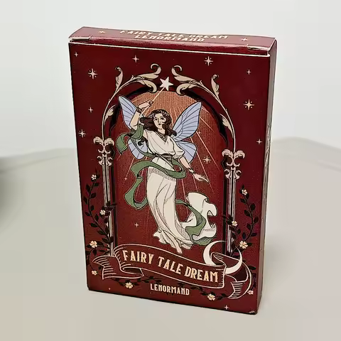 Fairy Tale Dream Lenormand Deck 42 Pcs Rana System 10*6cm Cartoon Lenormand Cards
