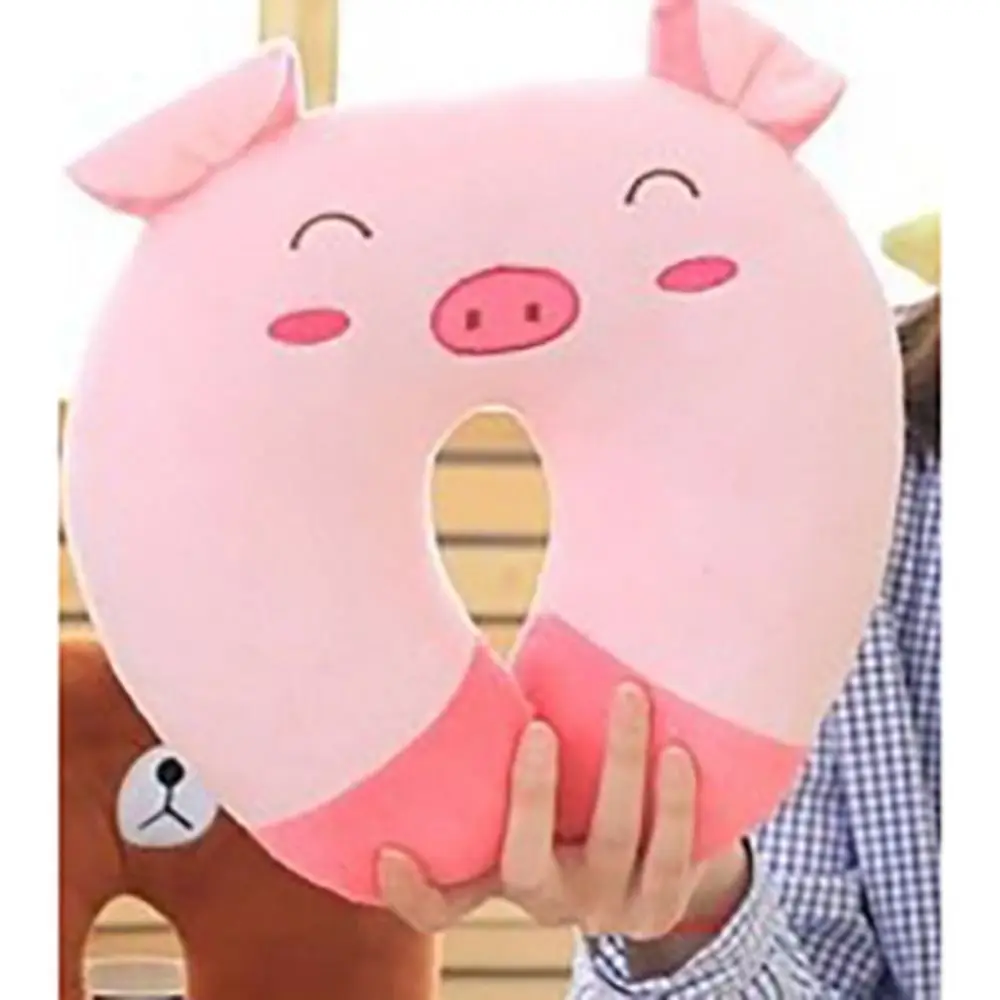 Cartoon Short  Nursing Cushion Children Flight Neck Pillow U-Shaped Pillow Neck Protection Travel Pillows