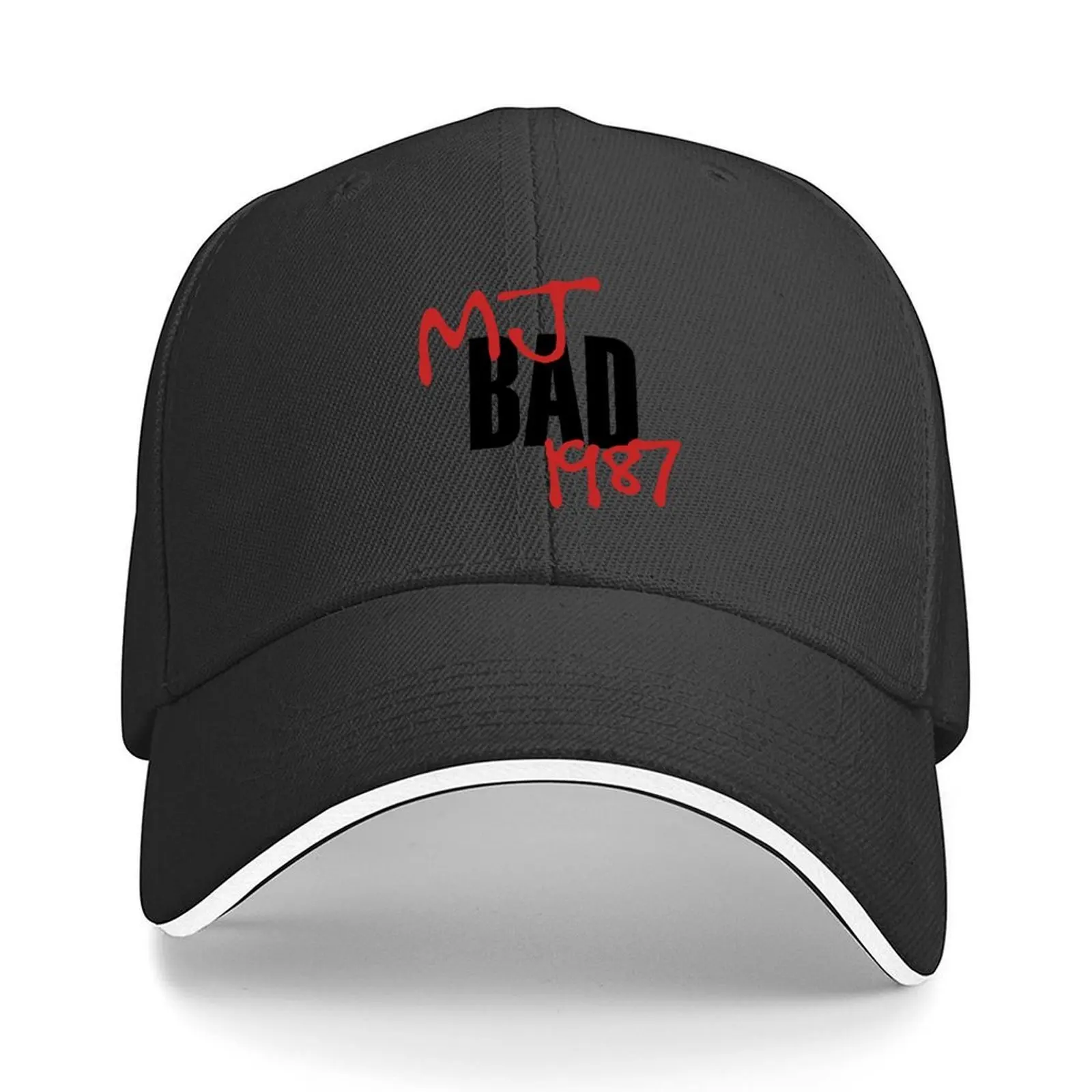 

MJ Bad 1987 Baseball Cap Hat men Dropshipping Fishing cap Wild Ball Hat Golf Men Women's