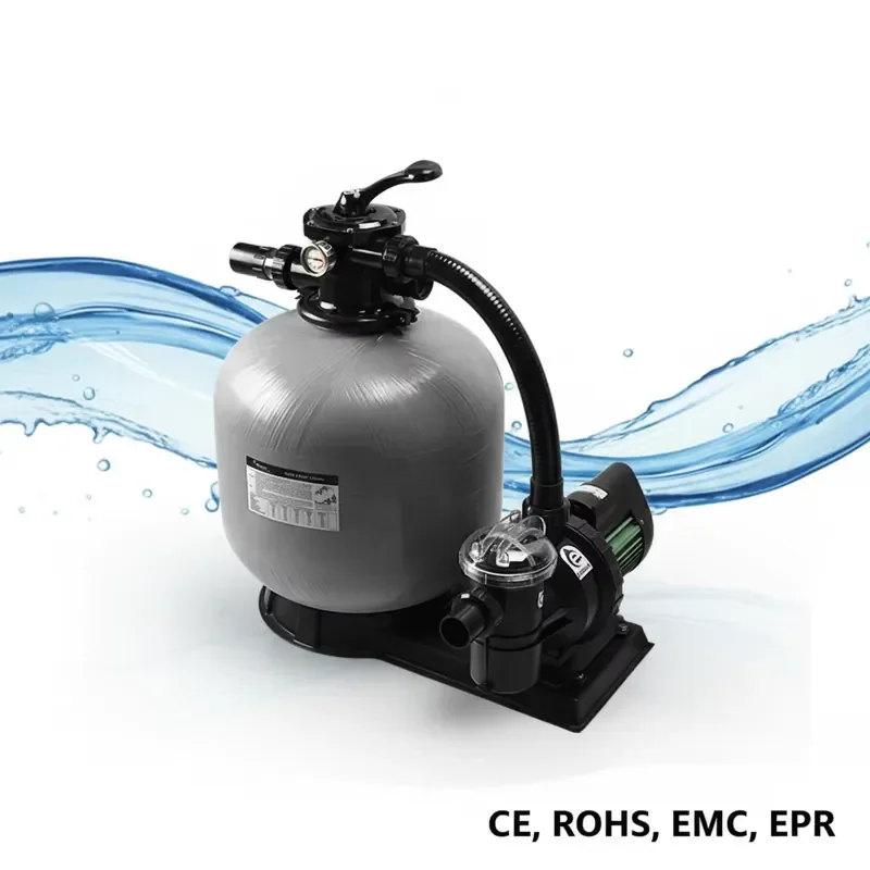 

Factory Supply Swimming Pool Sand Filter Water Pump Combo System Sand Filter Swimmingl Filtration Equipment Pool