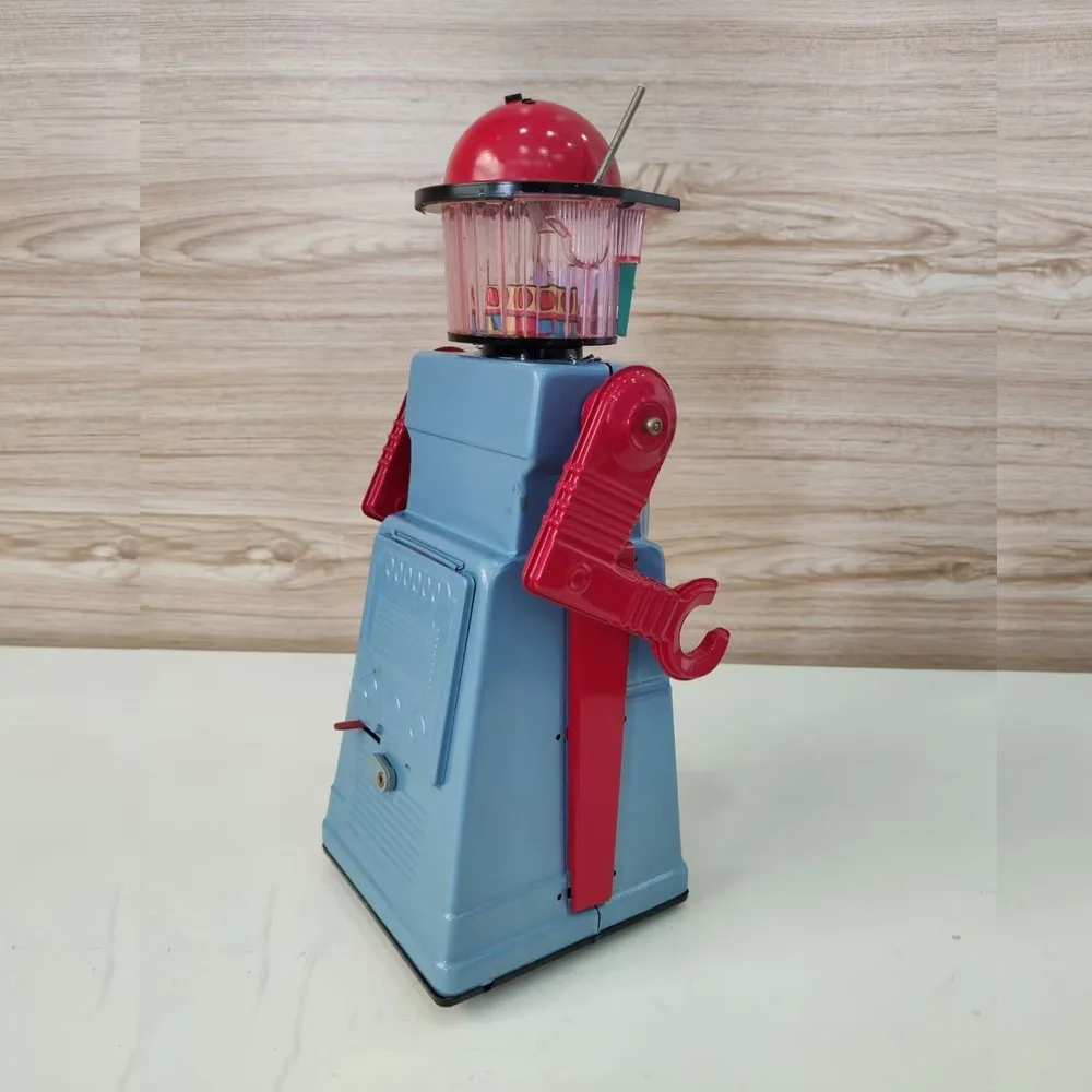 TR2054 Gonna a sbuffo elettrica Robot Post-80s Tin Retro Collezione nostalgica Giocattolo Regalo creativo per le vacanze
