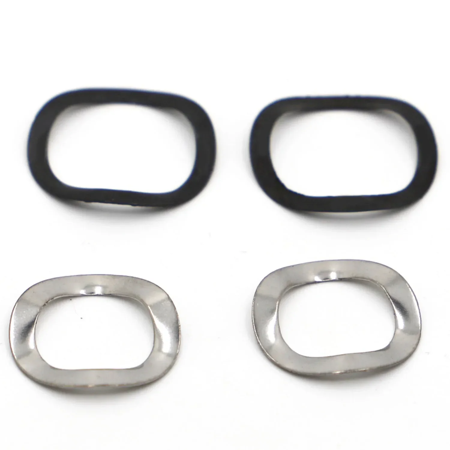 Three Wave Washers Spring Washer 304 Stainless Steel Black 65MN Steel M3 M4 M5 M6 M8 M10 M12 M14 M16 M19 M21 M24 M27 M34