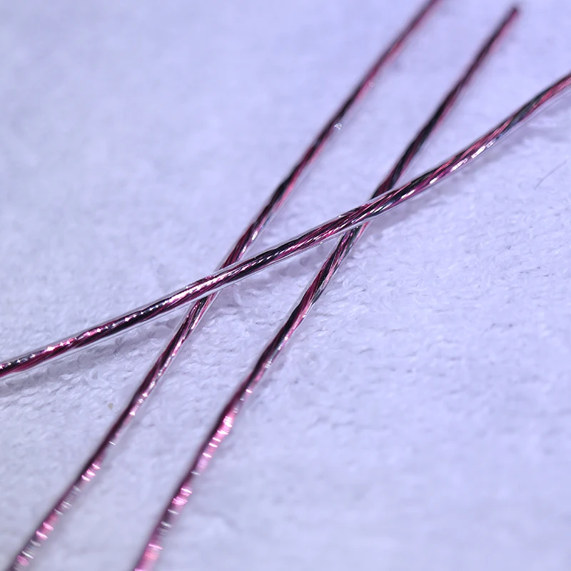 زجاج القهوة الأسود PE occ ، سبيكة فضية نحاسية 2% Ag (40 قلب 22awg OD:1.2 مللي متر) 6 أمتار