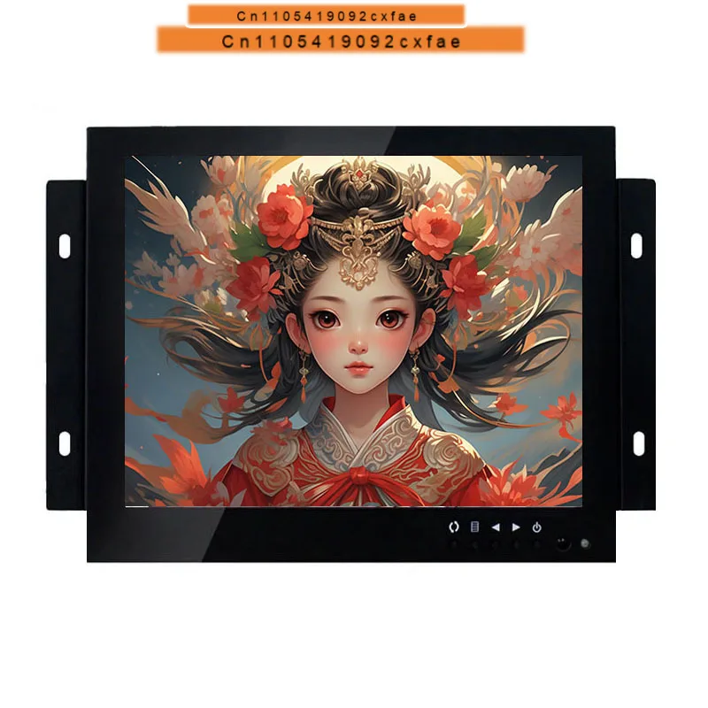 CHJ 8 Inch LCD Monitor Industry Open Frame Industrial display screen 4:3 VGA AV BNC