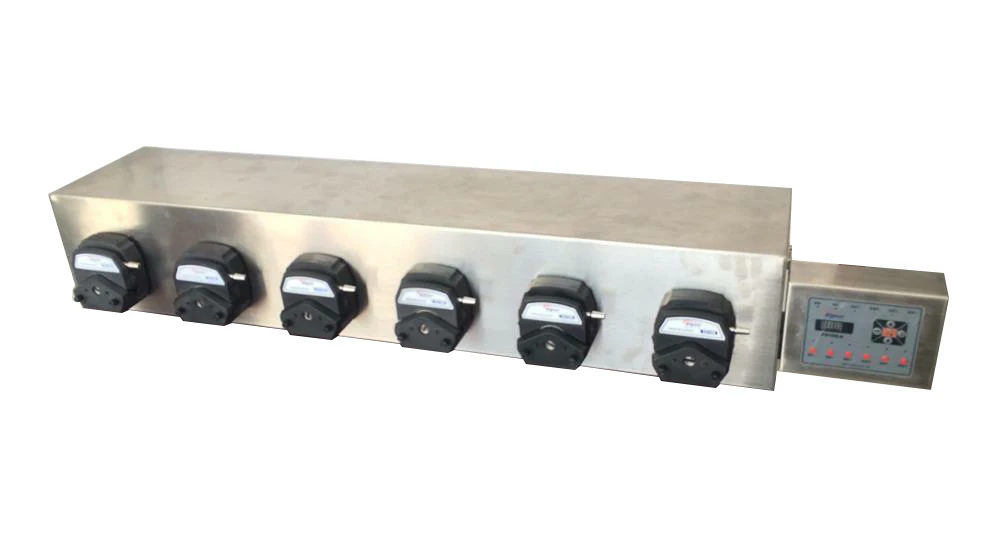 SIGNAL Intelligent Peristaltic Pump Filling System OEM 0.5% High Precision Low Pressure 7/8 Inch Screen Stepper Motor