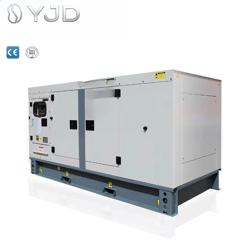 GB-P200/S 200 KVA 230V 3 Phase 60Hz Silent Diesel Generator Set for Perki-ns Engine 1106A-70TAG4 80% Efficiency 12V DC