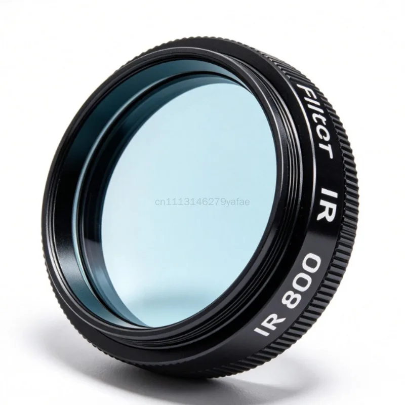 1.25 Inch IR 800 Infrared Filter Standard Optical Infrared Pass Filter Light Pollution Reduction Lens Accessory for Astronomical