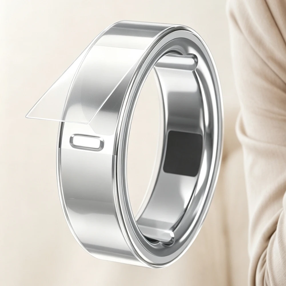10pcs Clear Thin Cover Compatible with For Oura Ring 5 - Fit Size 6# 7# 8# 9# 10# 11# 12# 13# Scratch Resistant