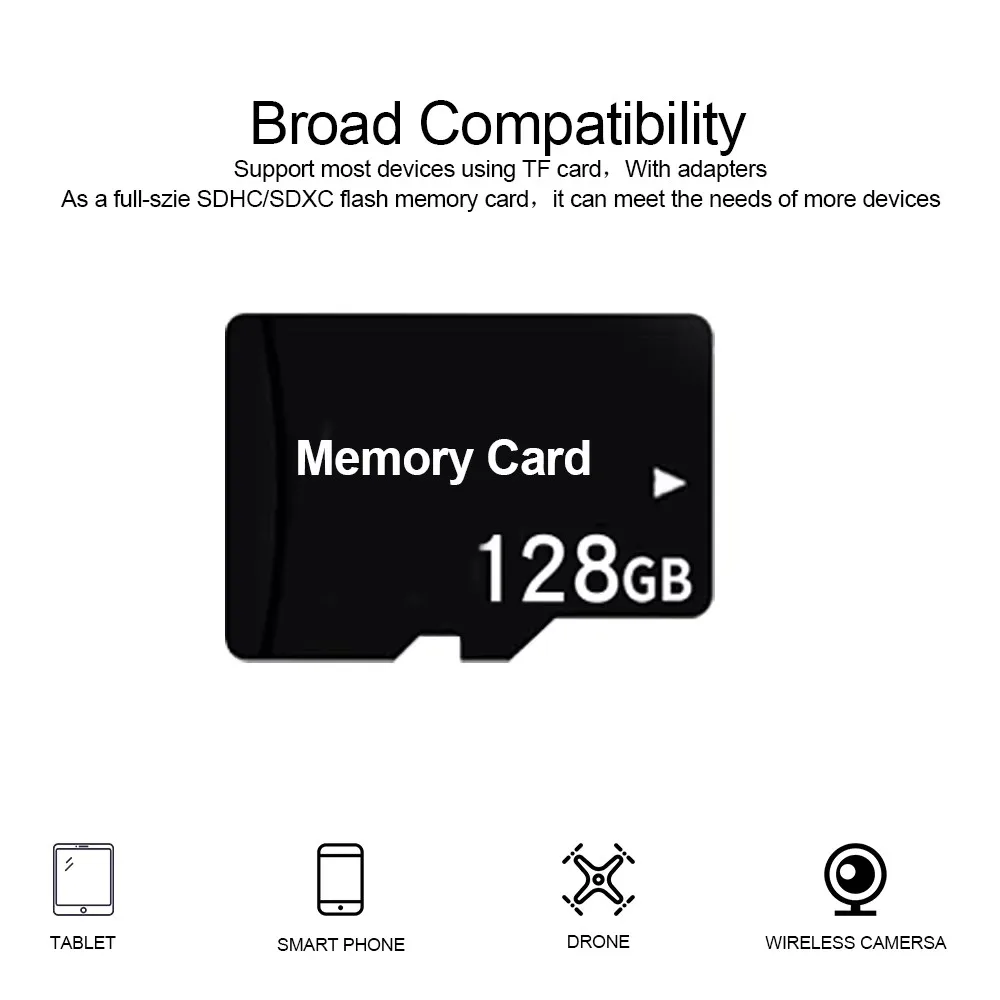 Original Micro 256G C10 Memory Card 128GB Micro TF SD Card 32GB 64GB U3 V30 Speed Memory Flash Card For Phone/Computer/Recorder