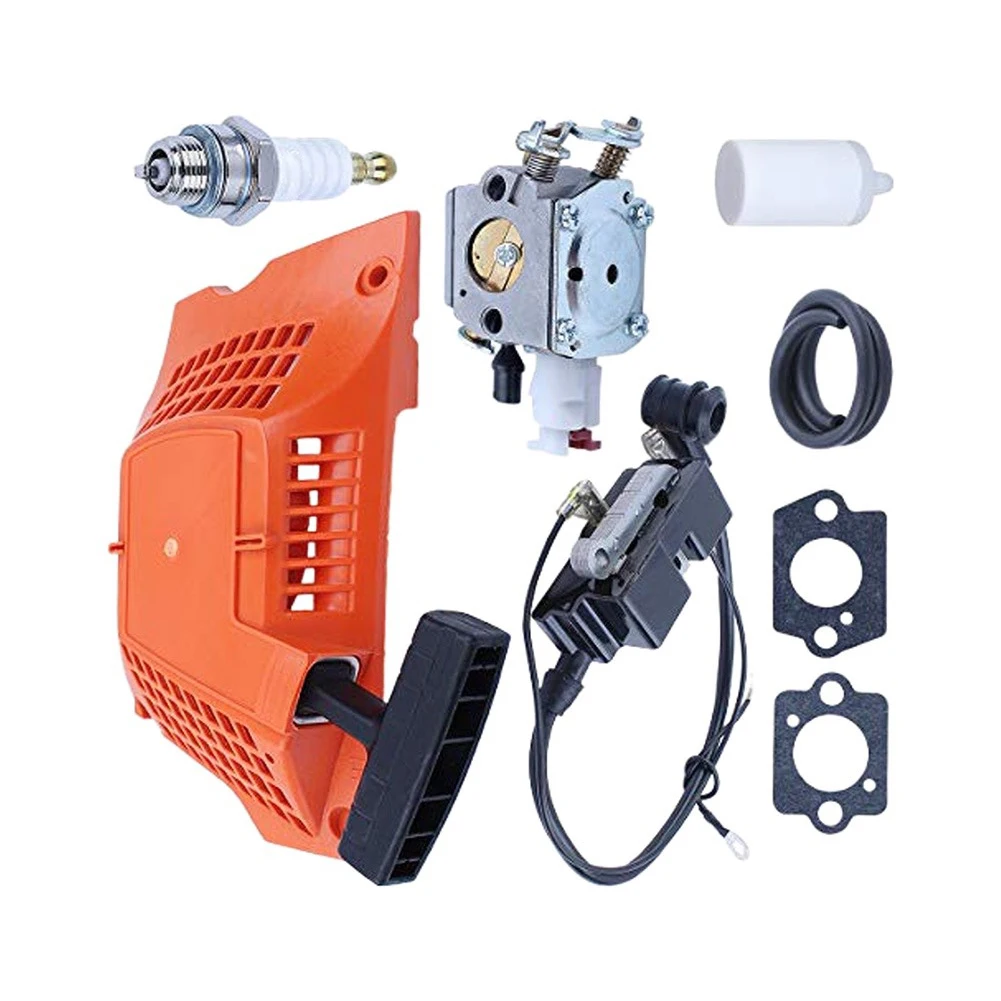High-Quality  Carburetor & Starter Kit For Chainsaws For 340, 345, 346XP, 350, 351, And 353 Models Chainsaws