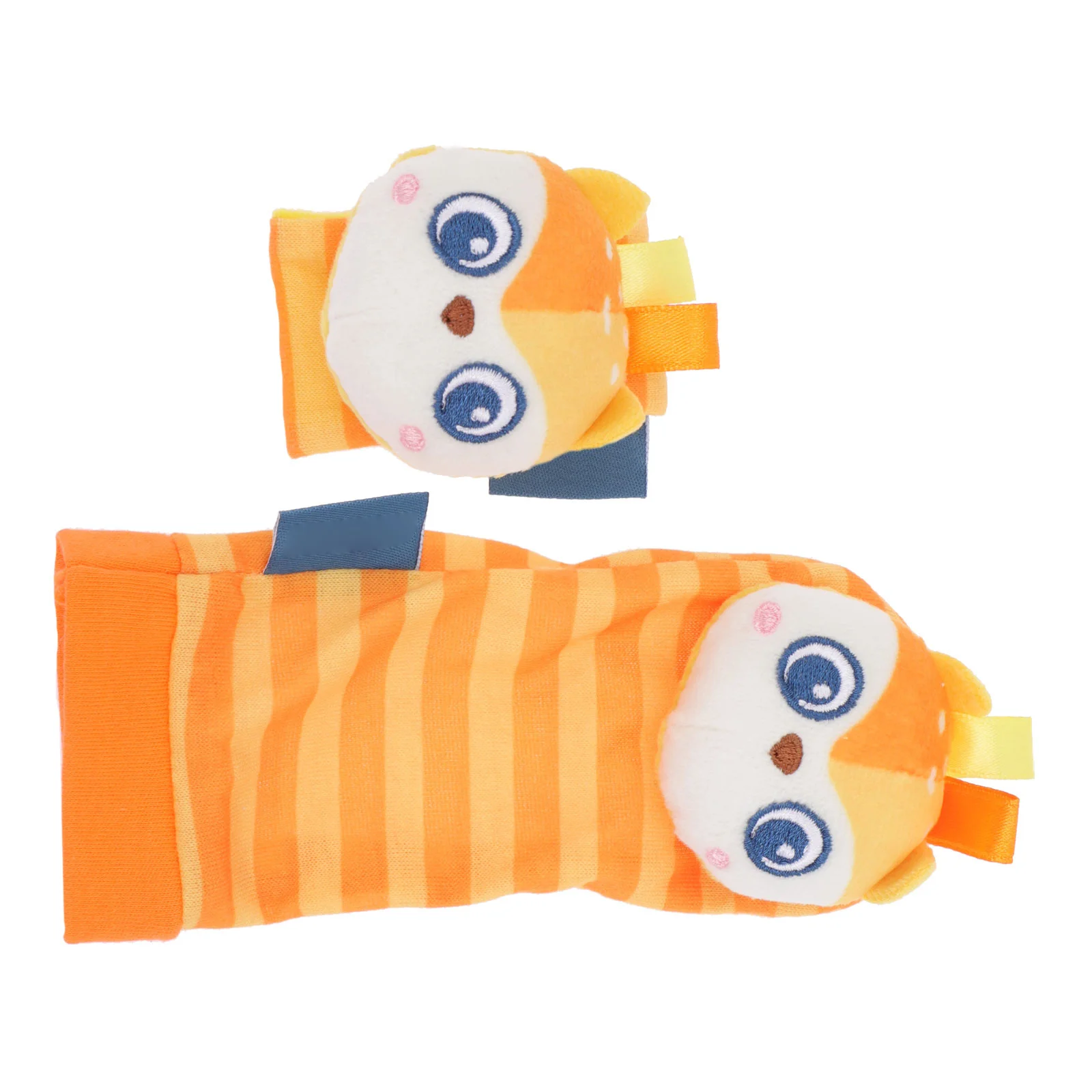 1 مجموعة الطفل المعصم خشخيشات الجوارب الكرتون القدم مكتشف الرضع اللعب مشرق اللون آمنة مريحة الطفل المعصم خشخيشات #3