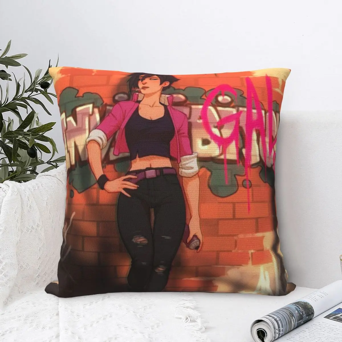 Dispatch Pillowcases Stuff Printing Polyester Cushion Cover Decoration Throw Pillow Case Cover Seater Zipper 40*40cm Multi-Size