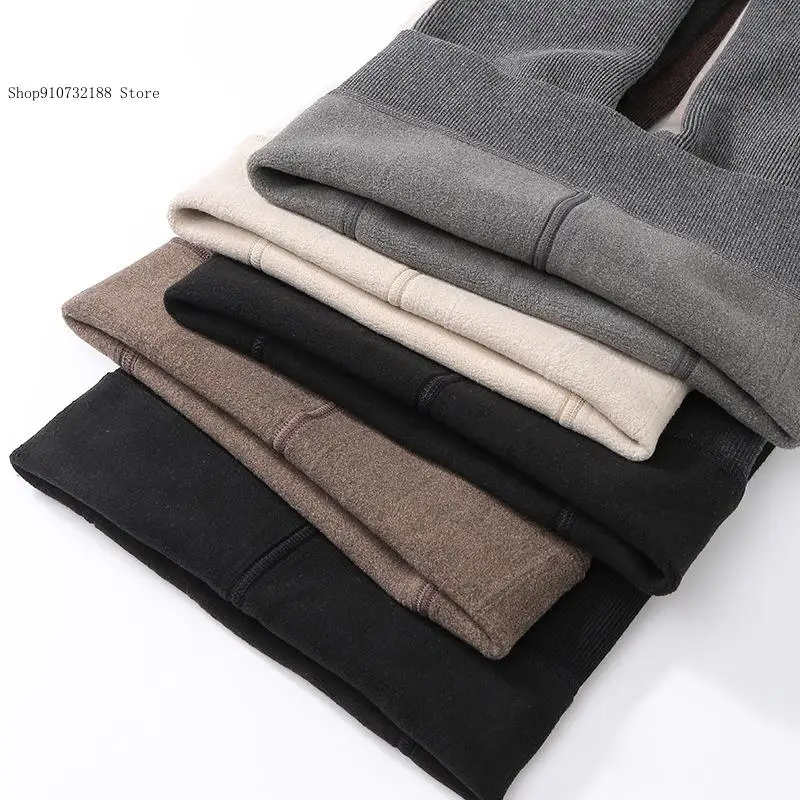 Spring and Autumn Winter Pure Color Cotton Elastic 350G Thick Velvet Base Pantyhose Leggings Pants Woman - view 4
