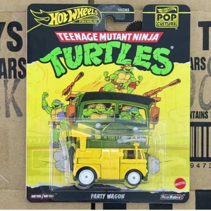 

Hotwheels popular culture HXD63K batch ambitious Porsche Jurassic Park special forces F14 ninja turtle alloy car collection gift