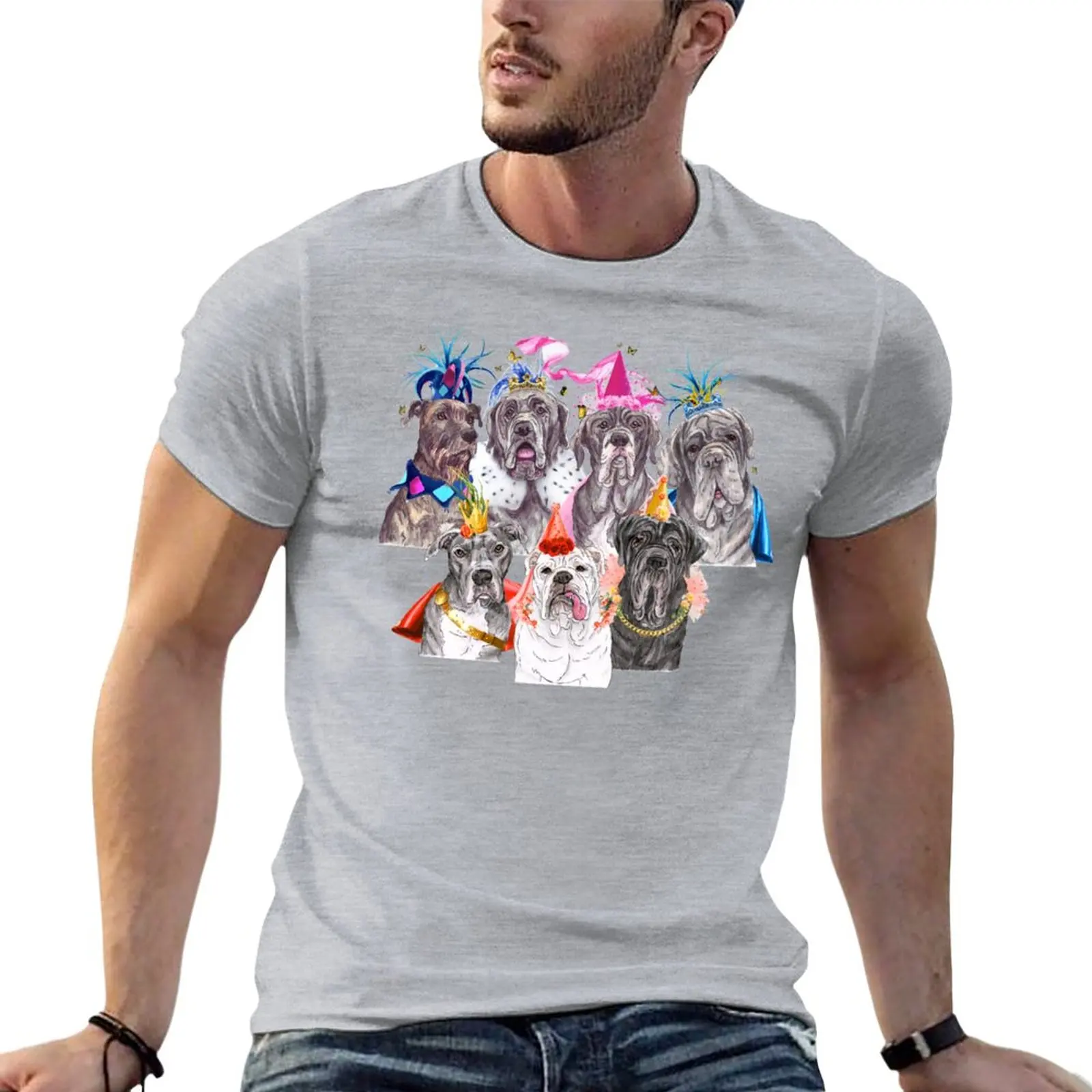 

Seven Squad @the_lucy_ricky_sadie_show T-Shirt quick-drying animal prinfor boys plus sizes Blouse mens graphic t-shirts pack