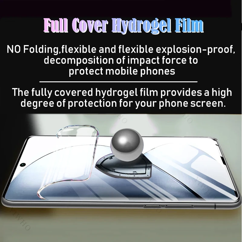 4-1psc Front Safety Hydrogel Film for Vivo V29 Pro V 29 Screen Protectors Protective Clear Transparent Film Not Tempered Glass